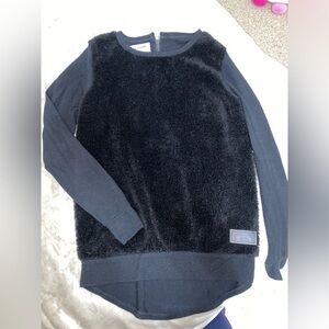 Volcom Black Fuzzy Sweater